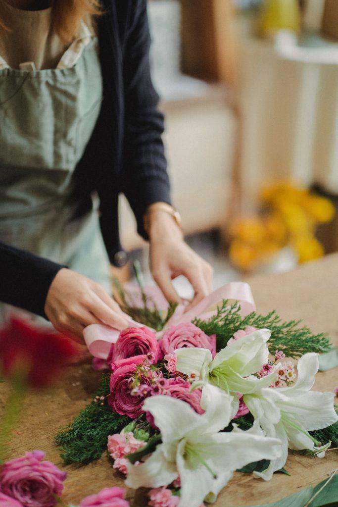 pexels amina filkins 5414323 1 - How To Make a DIY Wedding Bouquet - The National Wedding Directory